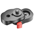 Neewer Field Monitor Quick Release Plate for Neewer NW759/74K/760 Feelworld FW759/759P/760/74K Aputure Lilliput Blackmagic Atomos Pangshi Ikan ProAm and Other Video Monitors with 1/4-inch Screw Hole