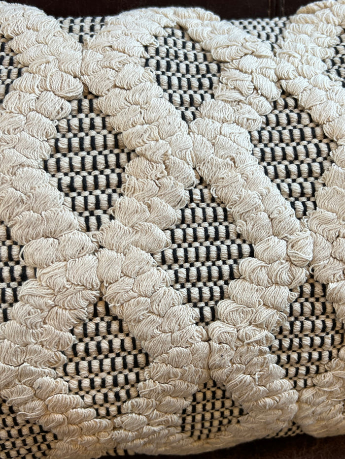 Neutral Diamond Pillow
