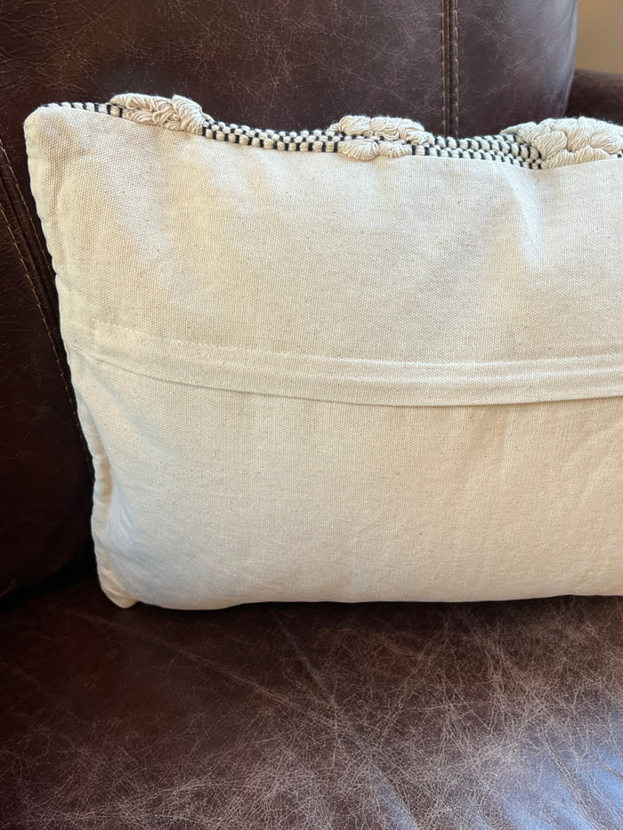 Neutral Diamond Pillow