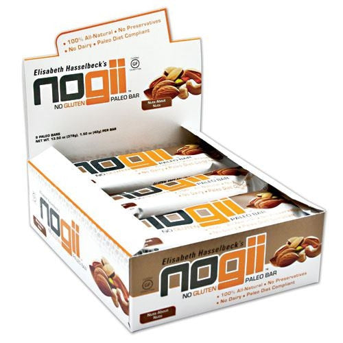 NoGii Paleo Bar - Nuts About Nuts - 9 Bars - 856513002372