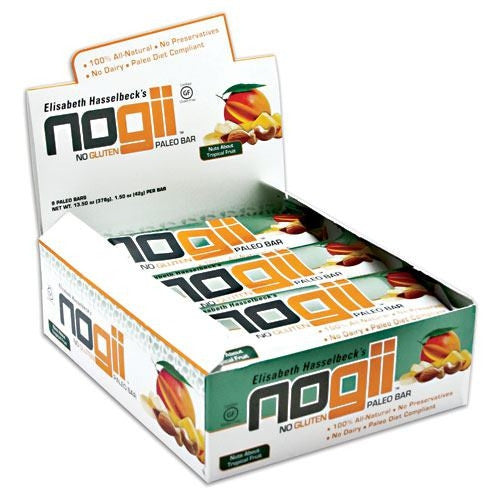 NoGii Paleo Bar - Nuts About Tropical Fruit - 9 Bars - 856513002280