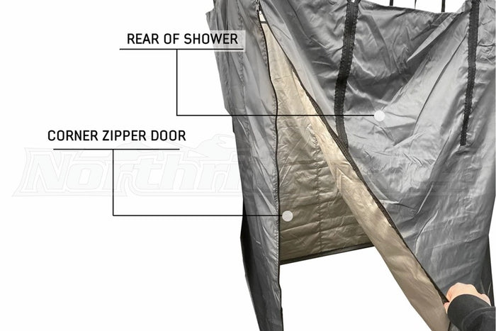 Nomadic Quick Deploying Shower