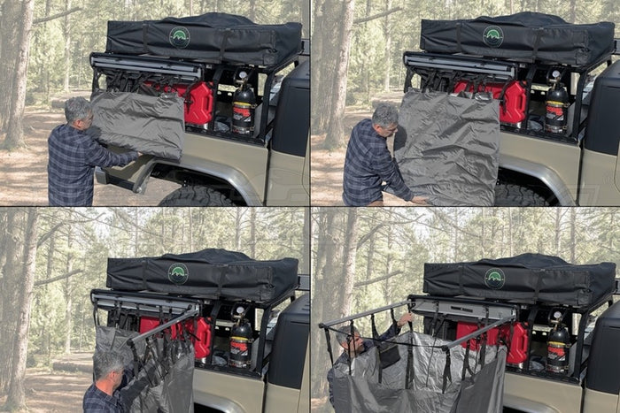 Nomadic Quick Deploying Shower