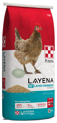 Purina® Layena® Crumbles 16% Layer Hen Feed