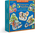 Ready to Grow - Good Deeds Progressive Children's Puzzles Set of 5 | eeBoo