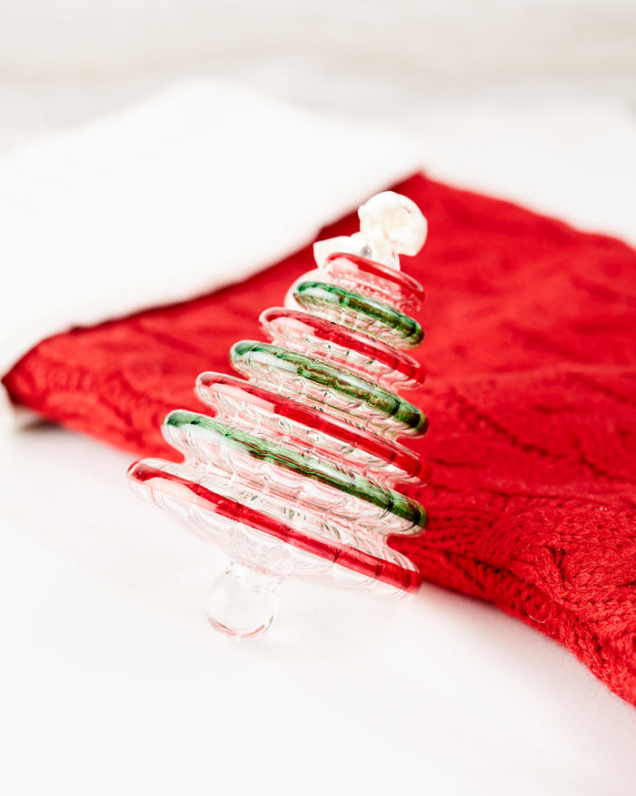 Red and Green Tree Ornament - Ornaments - WAR Chest Boutique