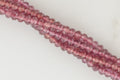 Rhodolite Garnet 3mm Faceted Rondelles