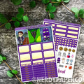 Runaway Wizard Mini Kit - Hand Drawn Stickers | MK024