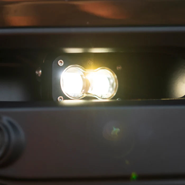 S2 SAE LED Auxiliary Light Pod Pair | White or Yellow