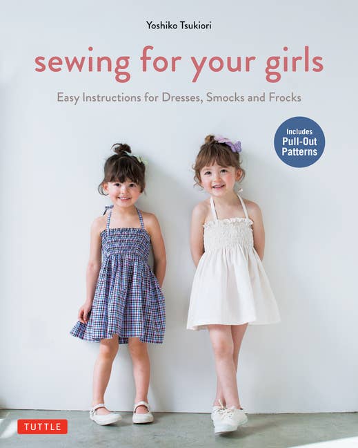 Sewing For Girls: Dresses, Smocks & More Easy Instructions - Boho Fabrics -