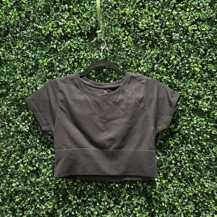 Short Sleeve Crop Top