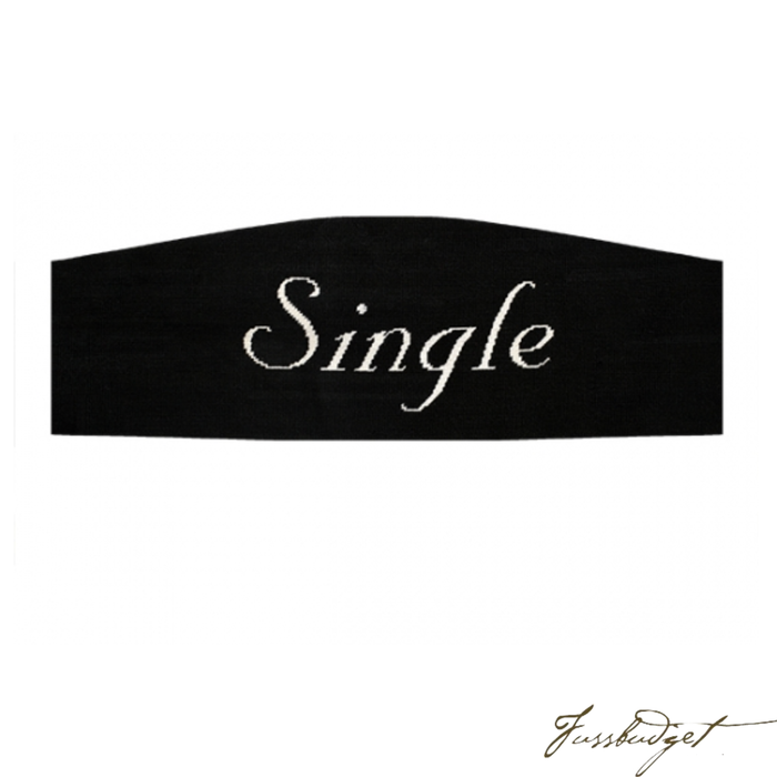 "Single" Needlepoint Cummerbund