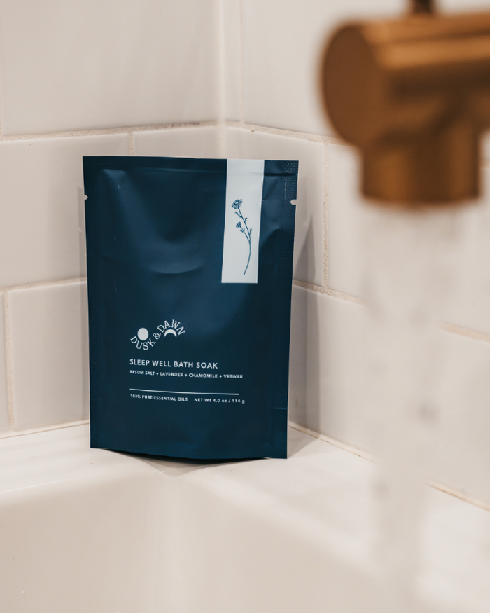 Sleep Well Bath Soak - Epsom Salt + Lavender Salt