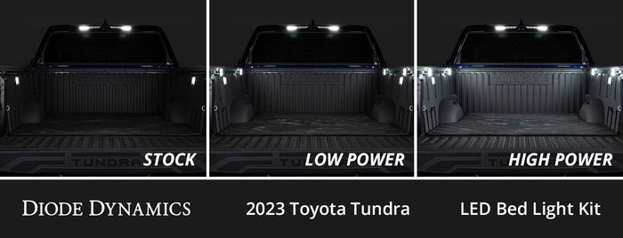 Stage Series LED Bed Light Kit | 2024+ Tacoma | 2022+ Tundra