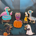 Suitcase set of 5 pins