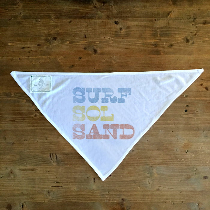 Surf Sol Sand - Dog Bandana