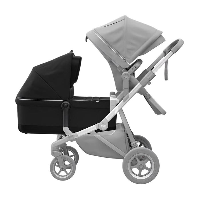 THULE Sleek Bassinet For Stroller-Stroller Accessories-Thule-Midnight Black-ANB Baby Store