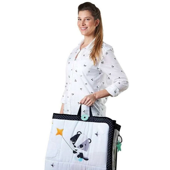 TINY LOVE Magical Tales Black and White Super Mat-Walkers & Activity Centers-Tiny Love-ANB Baby Store