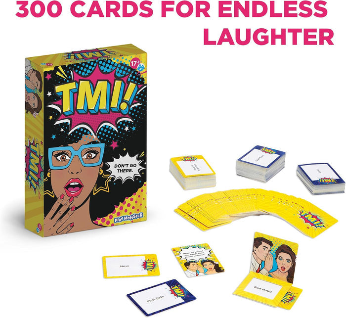 TMI - Fun Party Card Game with Suggestive Humor | Party Game