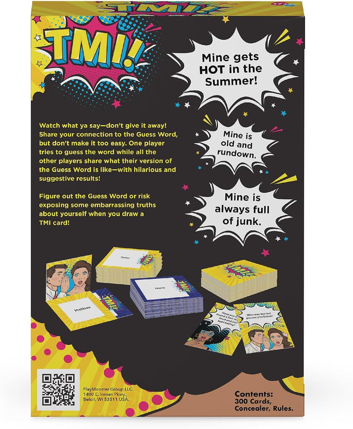 TMI - Fun Party Card Game with Suggestive Humor | Party Game