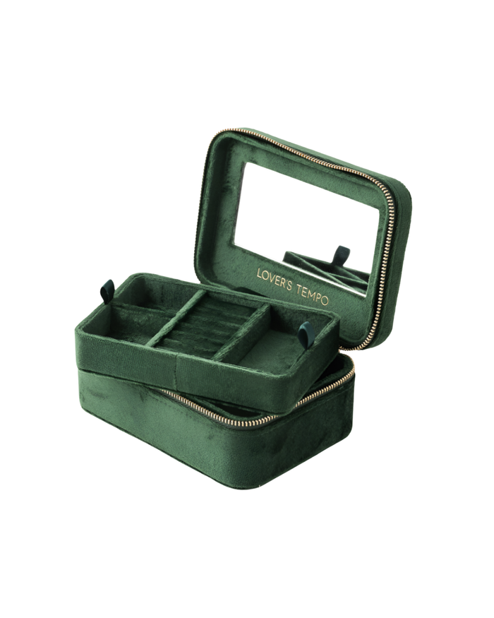 Treasure Jewelry Case, Emerald
