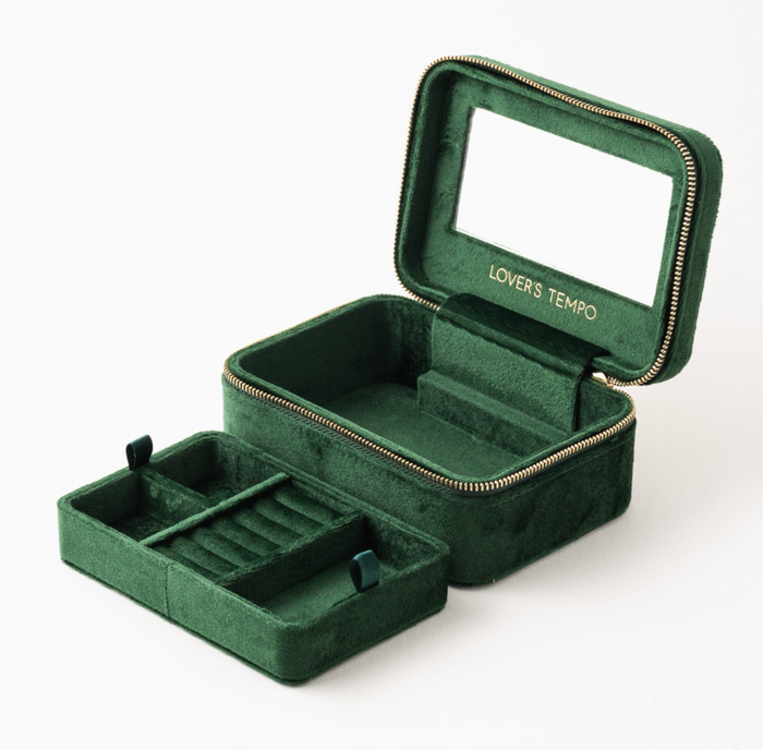 Treasure Jewelry Case, Emerald