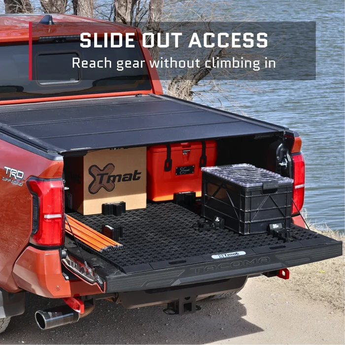 Truck Bed Organizer Slide Out | 2005+ Tacoma