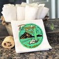 Turquoise Trail Waffle Weave Tea Towel