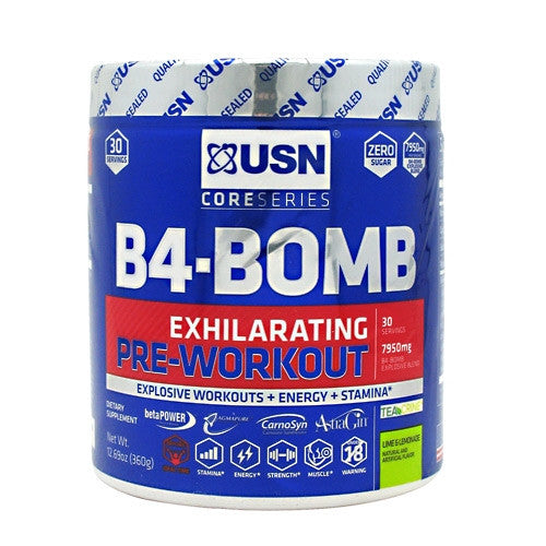 Ultimate Sports Nutrition Core Series B4-Bomb - Lime & Lemonade - 30 Servings - 6009706092351