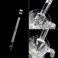 Victory Glassworks - Quartz Flower Wand