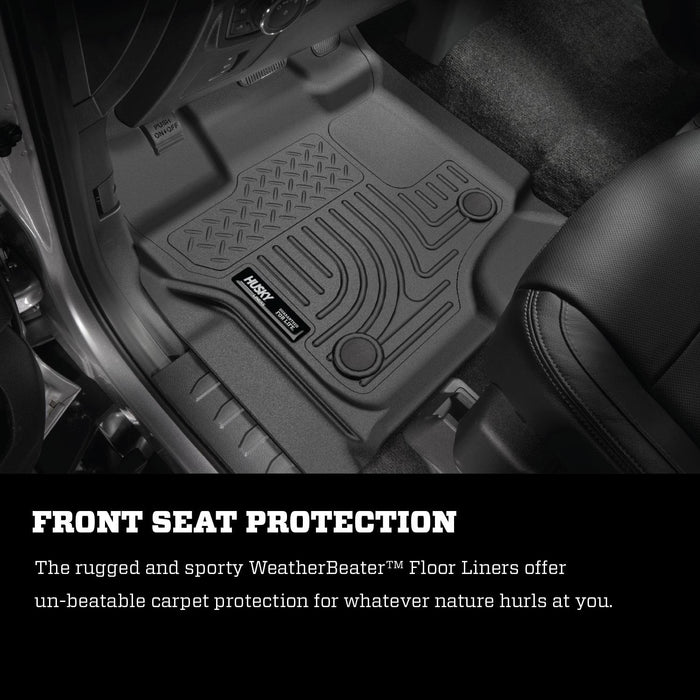 Discontinued~(13-Lbs.-37X32x7)~-Weatherbeater-Seriesfront-And-2Nd-Seat-Floor-Linerstpo---Thermoplastic-Olefinblack