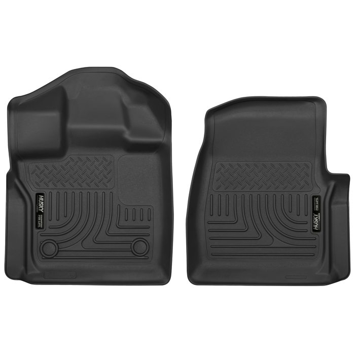 X-Act Contour Black Floor Liners (Std Cab) | 2015+ F150