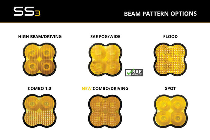 Yellow Lens for SS3 Pods (One)
